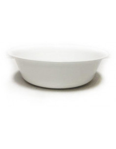Tanier hlboký biely 15cm