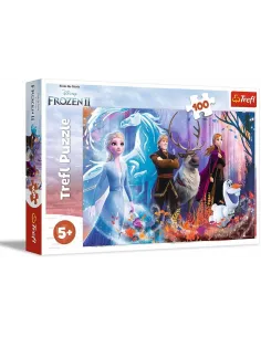 Puzzle Frozen II Magická krajina 100 dielikov