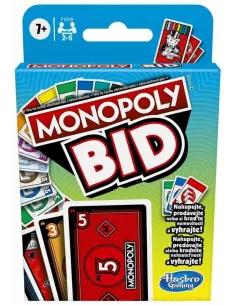 Hasbro karty Monopoly Bid CZ/SK