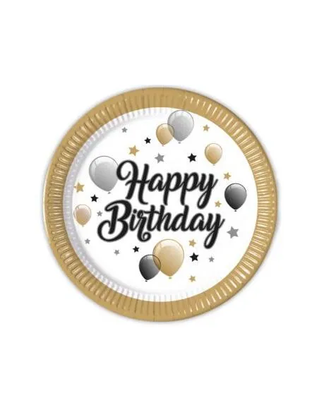 Taniere Happy Birthday 23cm 8ks