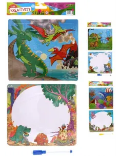 Kreatívna sada puzzle + 1fixka