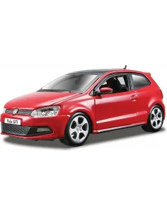 Bburago Plus VW Polo GTI Mark 5 1:24 červená