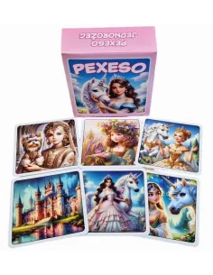 Pexeso jednorožec 64ks kariet
