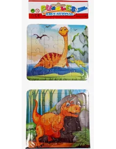 Puzzle s omaľovánkami Dino 2v1 2