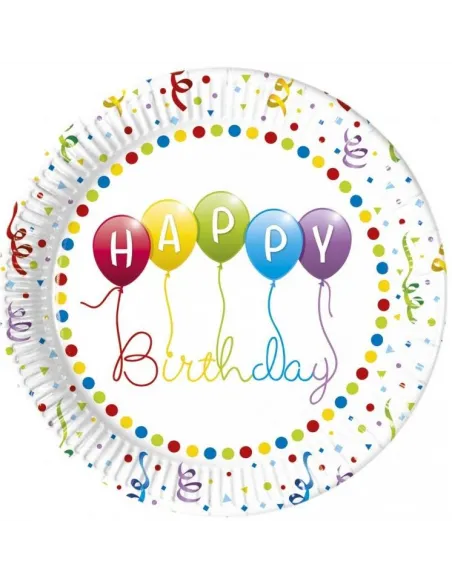 Taniere Happy Birthday 23cm 8ks