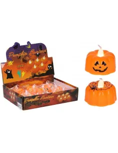 Tekvica svietiaca halloween 4,5cm
