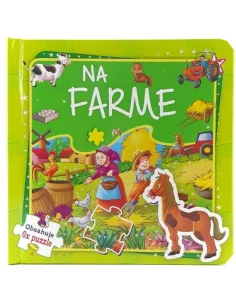 Knižka na farme 6x puzzle